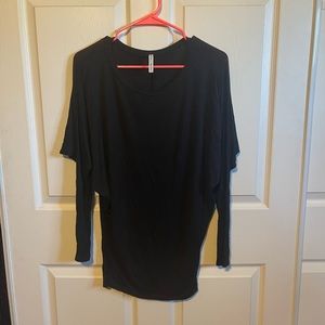 Black lightweight tunic
